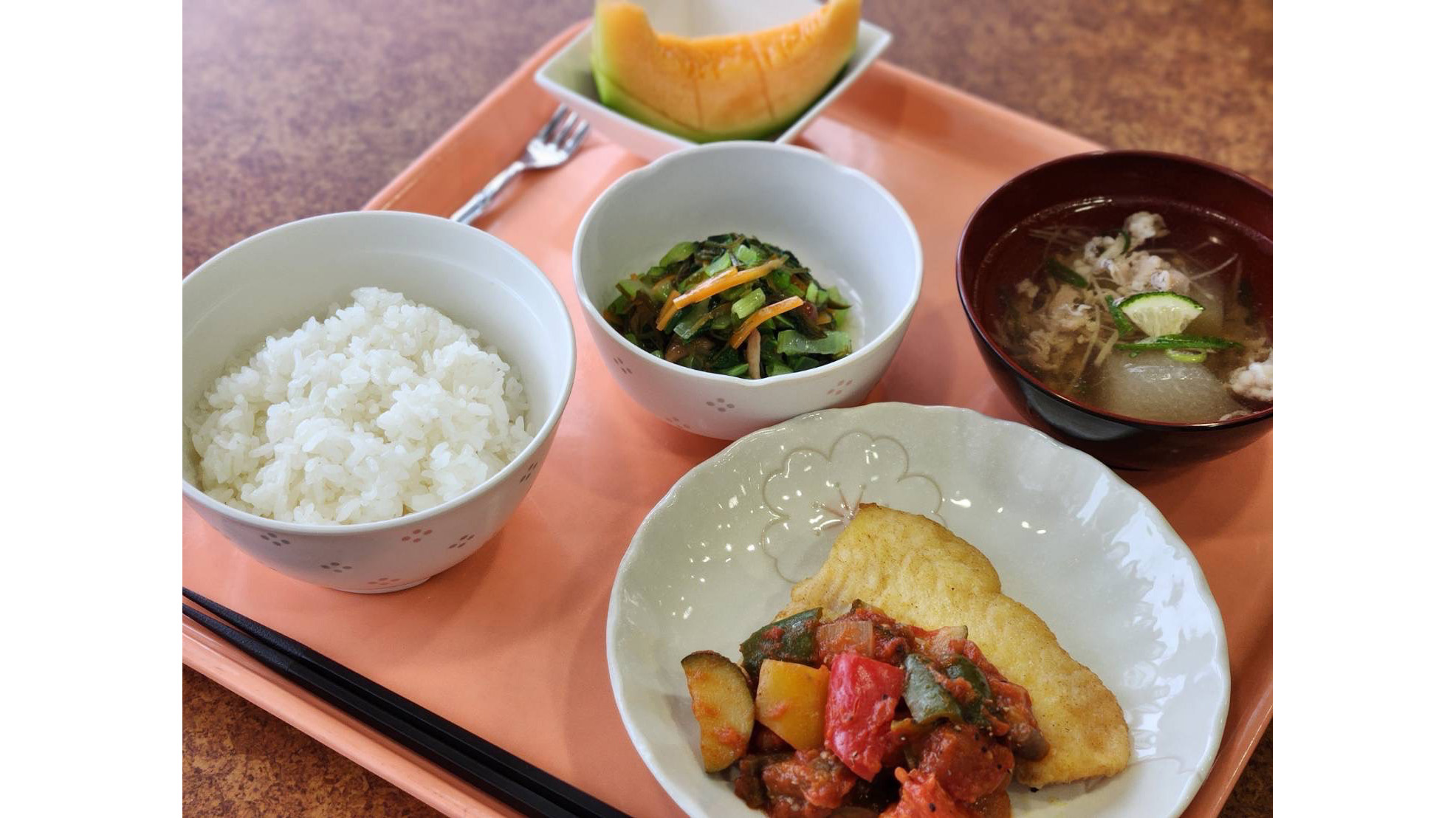 充実した入院食