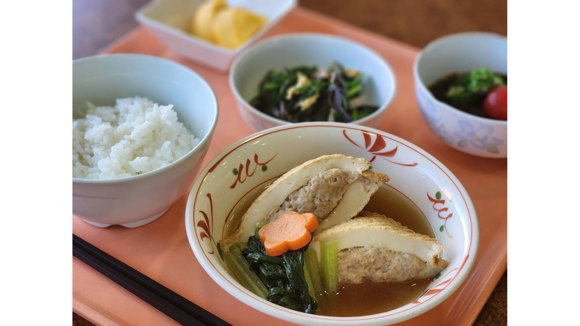 充実した入院食